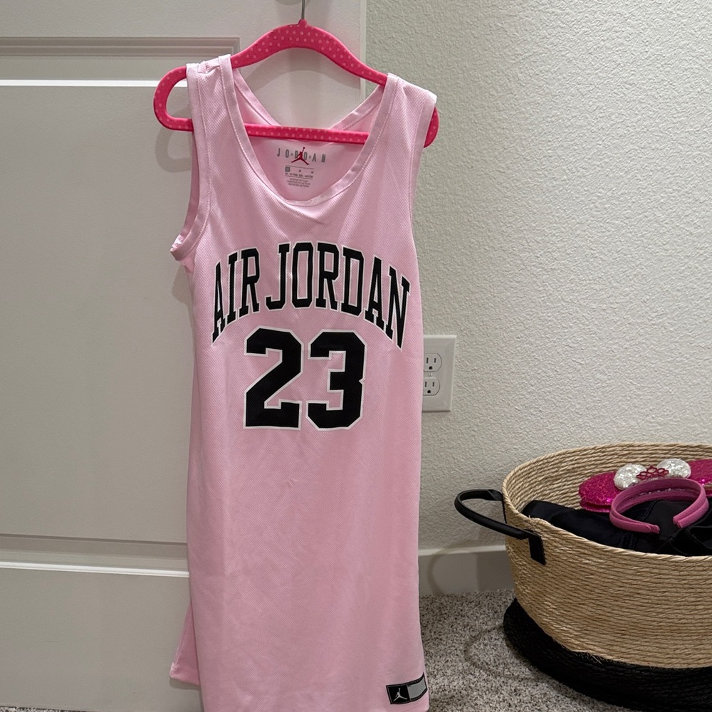 Jordan Kids Pink Tank Jersey